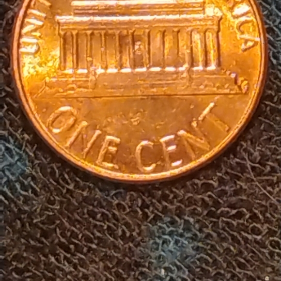 🔥1981 D, DDO Lincoln Penny In BRILLIANT CONDITION With AMAZING COLORING!❤️ - Picture 9 of 10